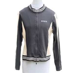 BDBC Jacket Black Cream/Off White Used Good Condition Small SM Stripes